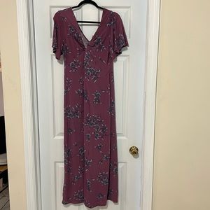 Motherhood Maternity Floral Maxi Dress
